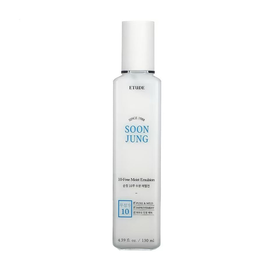 Уцінка! Емульсія для обличчя Etude House Soon Jung 10-Free Moist Emulsion, 130 мл